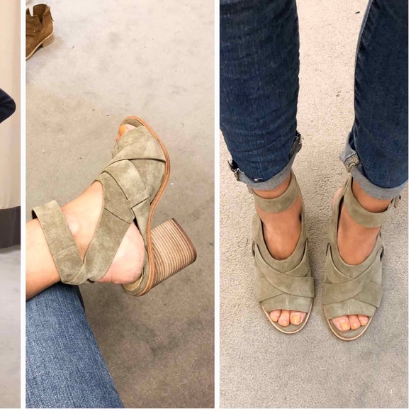 Marc Fisher NWOT Valen Chunky Leather Heel - Picture 7 of 8